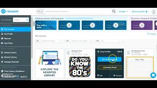Nearpod 101 - Sharing a Nearpod Lesson with Colleagues