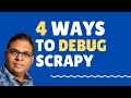 Debugging Python Scrapy Spiders