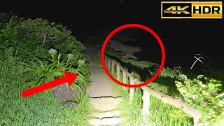 【4KHDR】 心霊スポット 087 神奈川県横須賀市 浦賀燈明堂 Night Walk in Japan | HUNT | haunted | 【心霊映像】