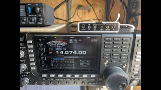 Icom IC-7700 Setup for FT8, FT4 using WSJT-X, USB Audio Adapter Sound Card with SPDIF Digital Audio