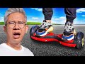 BELAJAR HOVERBOARD SAMPAI JATUH BERKALI-KALI!!