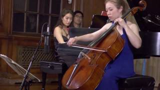 Kimberly Kong with Alicia Ward - Sergei Prokofiev's Sonata for Cello and Piano, Op. 119.