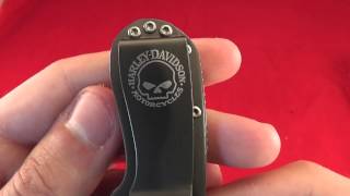 Benchmade HD Benchmite Harley Davidson moneyclip