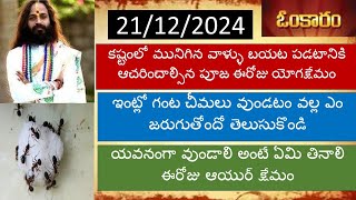 21/12/2024 | ఓంకారం ఈరోజు ఎపిసోడ్| ఈరోజు ఓంకారం యోగక్షేమం |మంత్రబలం| ఈరోజు ఓంకారం |జీ