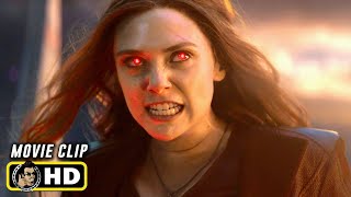 AVENGERS: ENDGAME (2019) Scarlet Witch Vs. Thanos [HD] IMAX Version