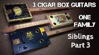 3 3 String Cigar Box Guitars