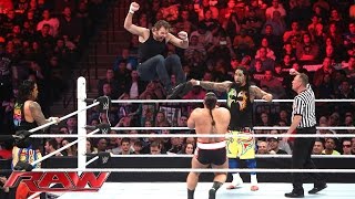 Dean Ambrose & The Usos vs. Sheamus, Rusev & King Barrett: Raw, December 28, 2015