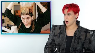 Hairdresser Reacts To DIY Cap Highlights