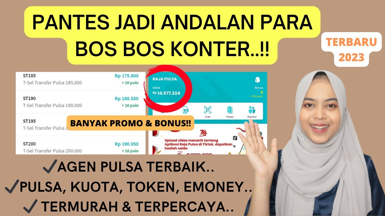 REKOMENDASI APLIKASI JUAL PULSA TERMURAH DAN TERPERCAYA YANG BANYAK ...