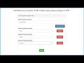 Add Remove Dynamic Input Fields using JQuery Plugin in PHP