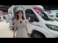 Caravan Salon 2023 with the 2024 motorhome Hobby Optima De Luxe T75 HGE | All newly developed !