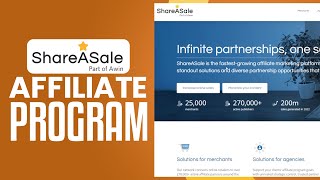 ShareASale Affiliate Program Tutorial 2025 | How To Make Money From ShareASale