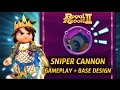 Royal Revolt 2 - Sniper Cannon Gameplay + Base Design!