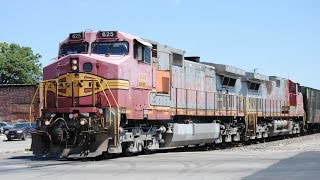 HD: 6/24/16 Warbonnet Duo's On The BNSF Local in Centralia, IL