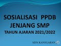 Video Tutorial PPDB SMP TA 2021-2022