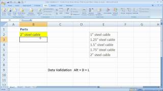 Data Validation 5 - Create Drop Down Menus That Accept Other Values in Excel
