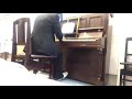 バッハ　平均律　bwv893 練習風景