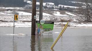 Inondation à Saint-Joseph-de-Beauce