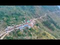 कालीकोटको सदरमुकाम मान्म बजारको दृश्य latest drone view of kalikot manma bazar