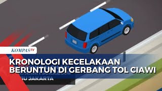 Kronologi Kecelakaan Beruntun di Gerbang Tol Ciawi, Truk Alami Rem Blong