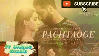 Pachtaoge Status Song | Pachtaoge (Arijit Singh) - 💔Very Sad Whatsapp Status Video 😭 | #YtStudio |