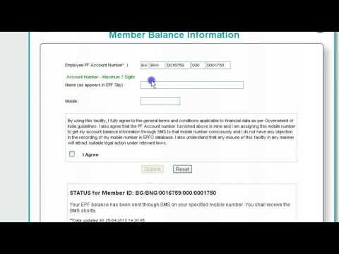 How to Check PF Balance Online (EPFO) Account Details - bse2nse com How to Check PF Balance Online (EPFO) Account Details - bse2nse com