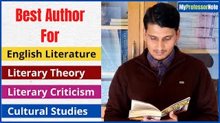 Best Author to Master English literature | Literary theory |Literary Criticism & Cultural Studies