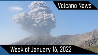 This Week in Volcanoes; Tsunami Occurs at Hunga Tonga Volcano, Intermittent Activity at Kilauea