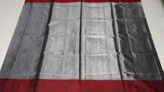 uppada Silver tissue Sarees