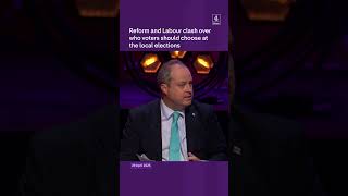 Reform & Labour clash over who people should vote for