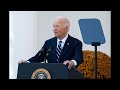 Biden delivers remarks