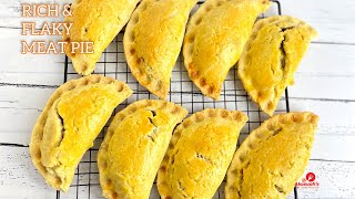 HOW TO MAKE THE BEST MEAT PIE|RICH & FLAKY GHANAIAN MEAT PIE