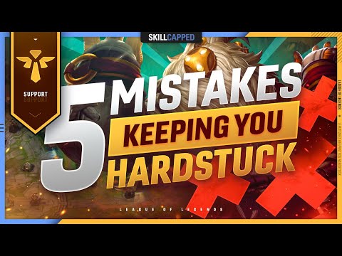 The 5 Most Common Mistakes That Get You Stuck as a Support – League of Legends Guide