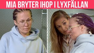 Mia bryter ihop i Lyxfällan – ställs mot väggen av programledaren