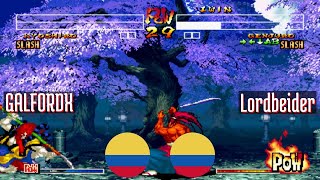 @samsho4: GALFORDX (CO) vs Lordbeider (CO) [Samurai Shodown IV Fightcade] Apr 19