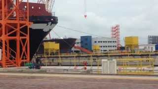 Sembmarine Integrated Yard @ Tuas video 3