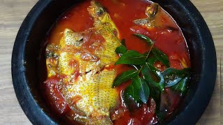 കുമ്പളങ്ങി സ്റ്റൈൽ കരിമീൻ തിളപ്പിച്ചത് | Kumbalanghi Style Green Chromide Fish Curry