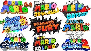All 3D Mario Game Trailers (1996-2021)