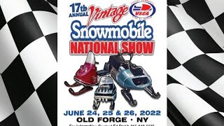 VSCA National Vintage Snowmobile Show Old Forge, New York. Pt 3 of 7