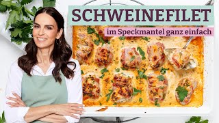 Schnell und einfach: Schweinefilet im Speckmantel – Perfekt für Gäste!