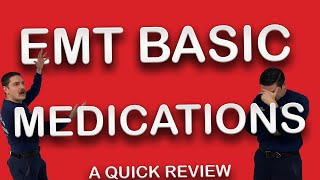 EMT B Medication Review!  What You Need To Learn For The NREMT! (EMS)