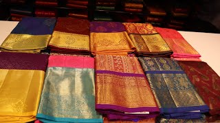 Pure Kancheepuram Silk Sarees | Tnagar New Wedding Collection Pachayappas Silks Rs.5000 Online