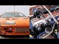 The Orange 1994 Toyota Supra - The Fast and the Furious