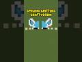 Smiling Critters CraftyCorn | Minecraft Sand Art | CraftyCorn