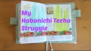 My Hobonichi Struggle \u0026 Impromptu Draw with me