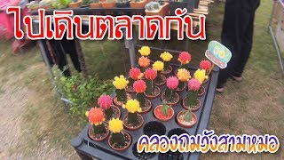 เดินตลาดคลองถมวังสามหมอกันครับ