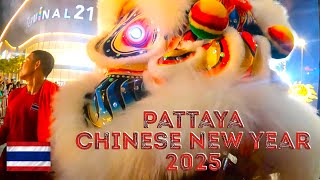 PATTAYA Thailand. Chinese New Year celebrations for Year of the snake at terminal 21.