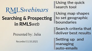 Searching and Prospecting Profiles