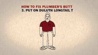 Duluth Trading TV Commercial: Longtail T® Shirt - The Cure for Plumber's Butt