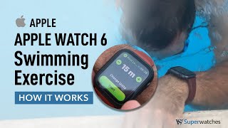 Apple Watch 6 Swimming Pool Exercise